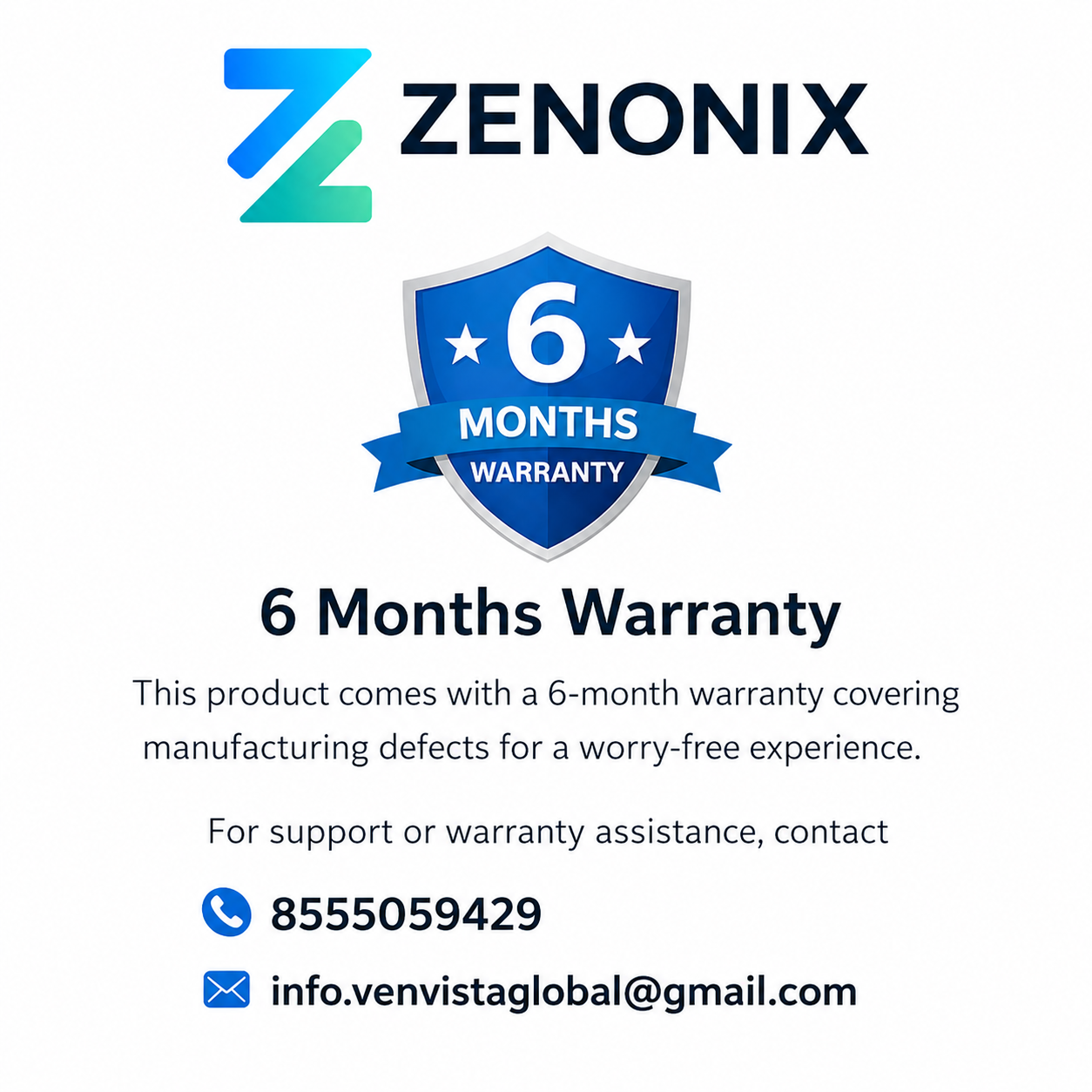 Zenonix Slim Wireless Mouse with Rechargeable Battery, BT + 2.4GHz, 4 Buttons, 800/1200/1600 DPI, Silent Operation, Multicolor LED Light